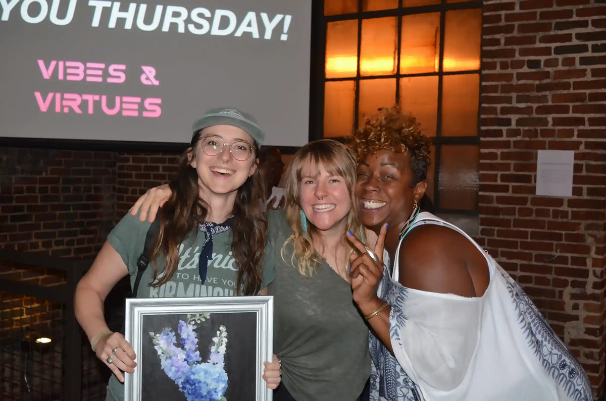 A Vibes & Virtues community gathering