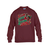 Stealing Kisses & Spreading Joy Youth Crewneck