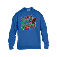 Stealing Kisses & Spreading Joy Youth Crewneck