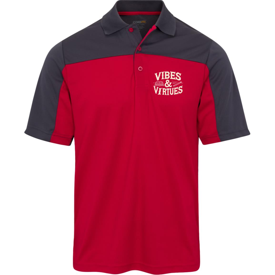 “Class Act” Vibes & Virtues Performance Polo