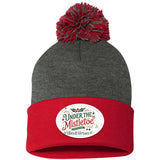 Under the Mistletoe Pom-Pom Beanie