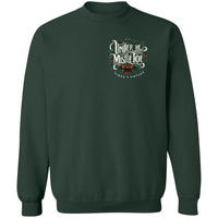 Under the Mistletoe Festive Pullover Sweatshirt