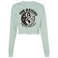 Yin Empowerment Cropped Fleece Crew