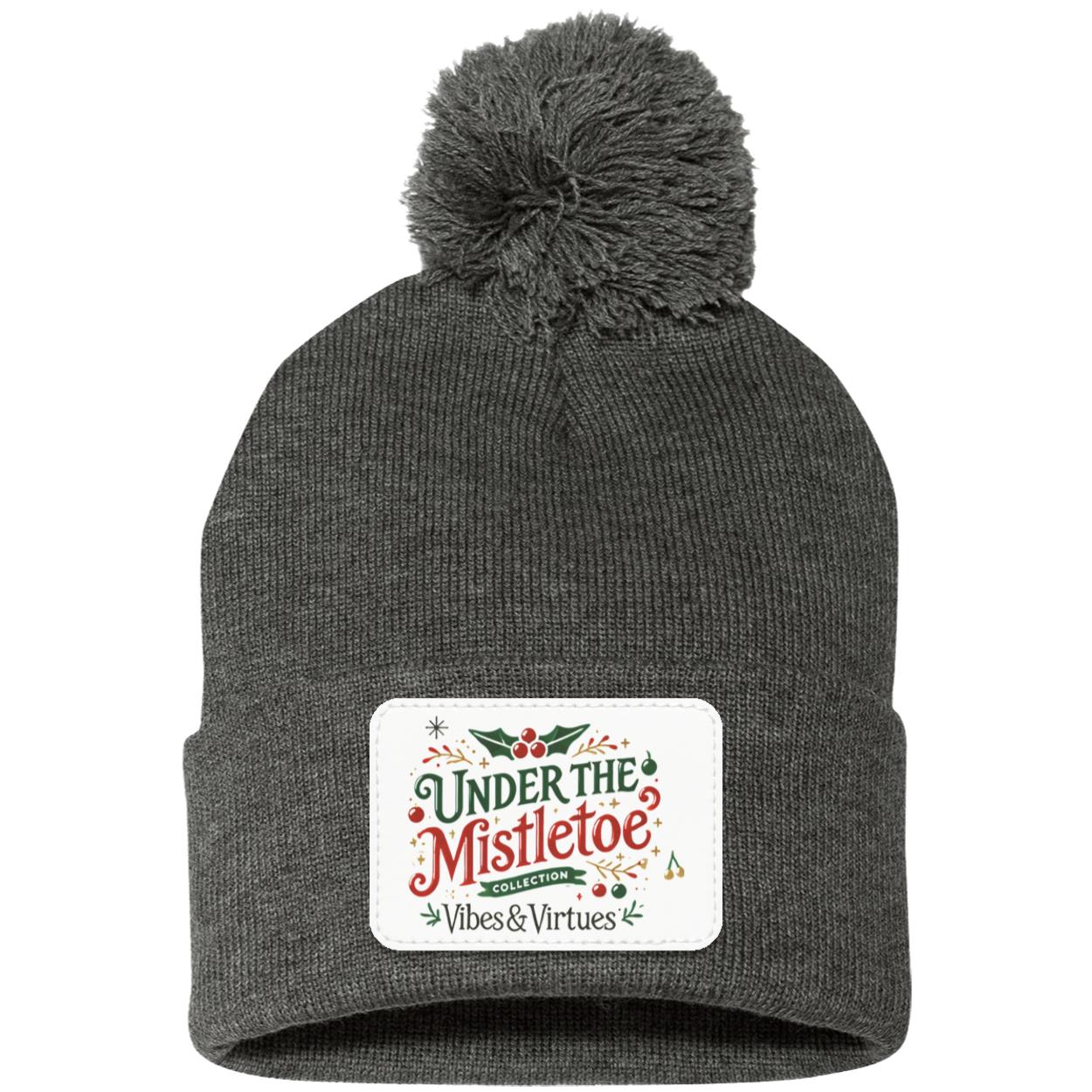 Under the Mistletoe Pom-Pom Beanie