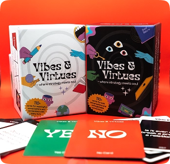 Vibes and Virtues physical card decks