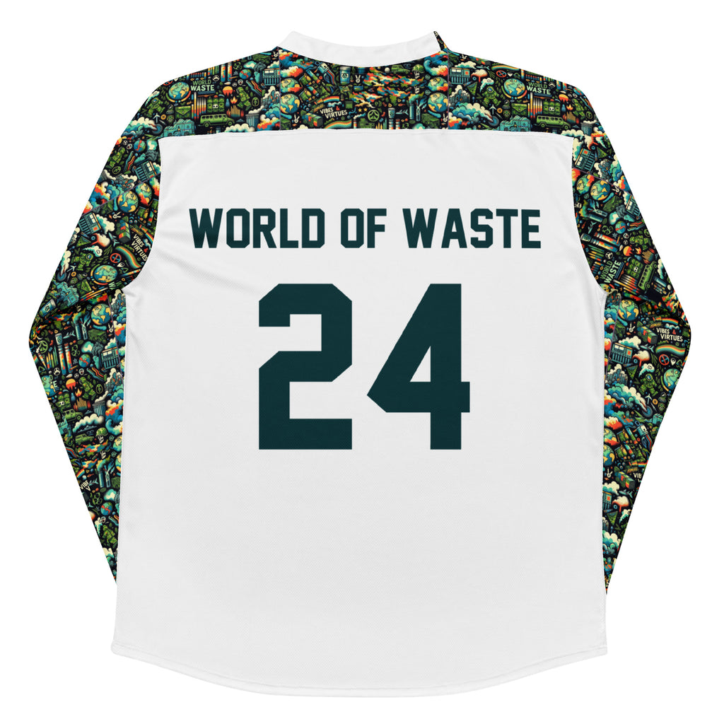 *新作アイテム23'* Hockey Epilogue Tee Eco-Playmaker Hockey Jersey – vibesandvirtues
