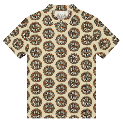 Gather Round All-Over Print Polo