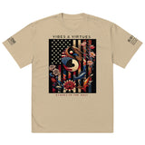 Echoes of the East Spirit Oversized Faded Tee