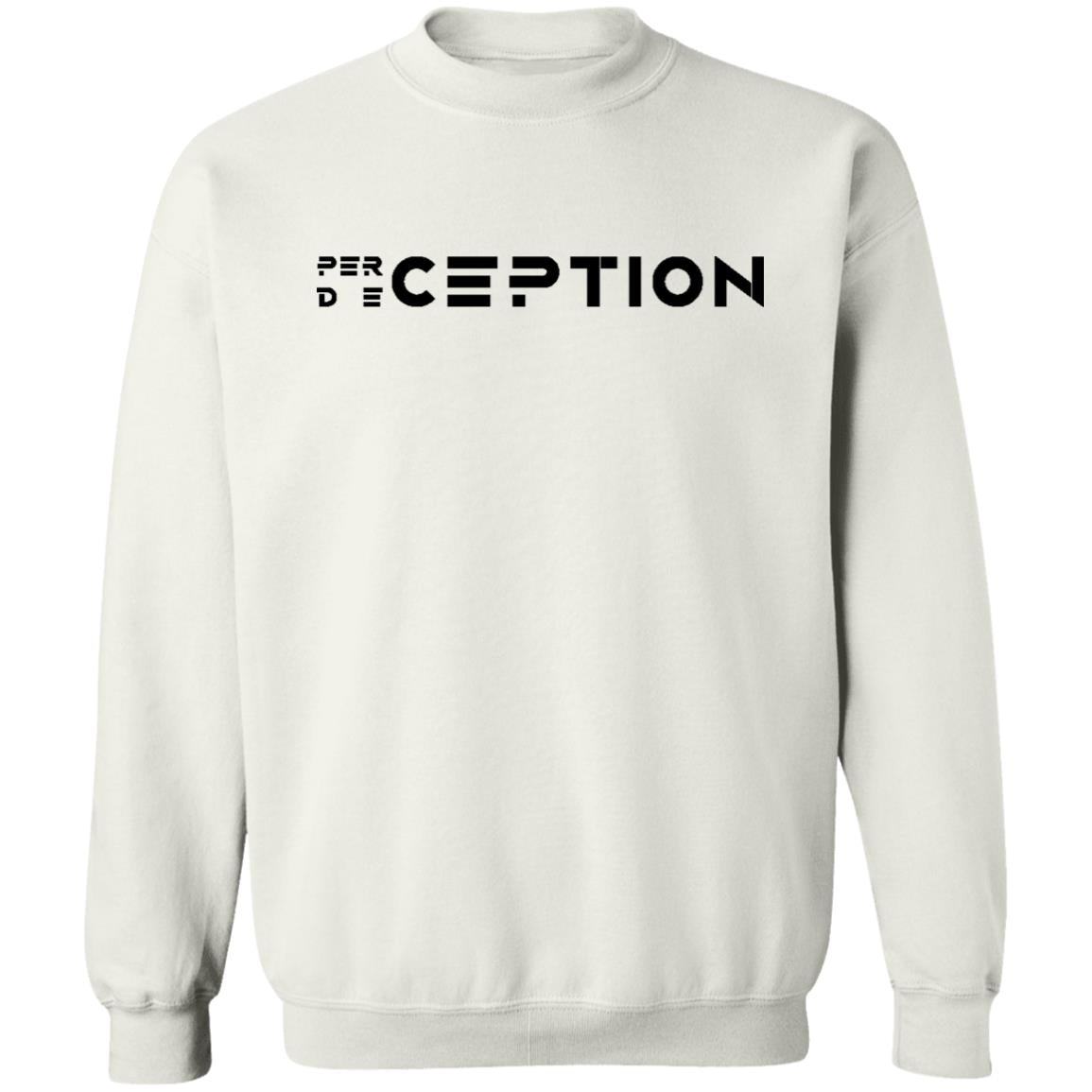 PER/DEC CEPTION Crewneck Pullover Sweatshirt