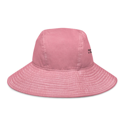 LIEfstyle wide brim bucket hat
